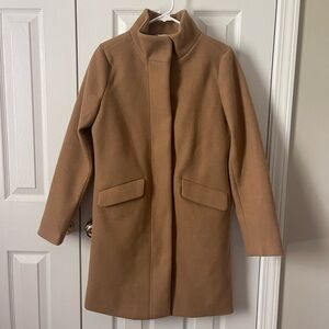 Women’s Camel Colored Trench Style Coat